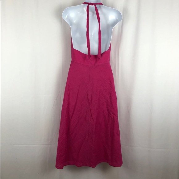 J.Crew Cotton seersucker midi halter dress 6 - Picture 2 of 6